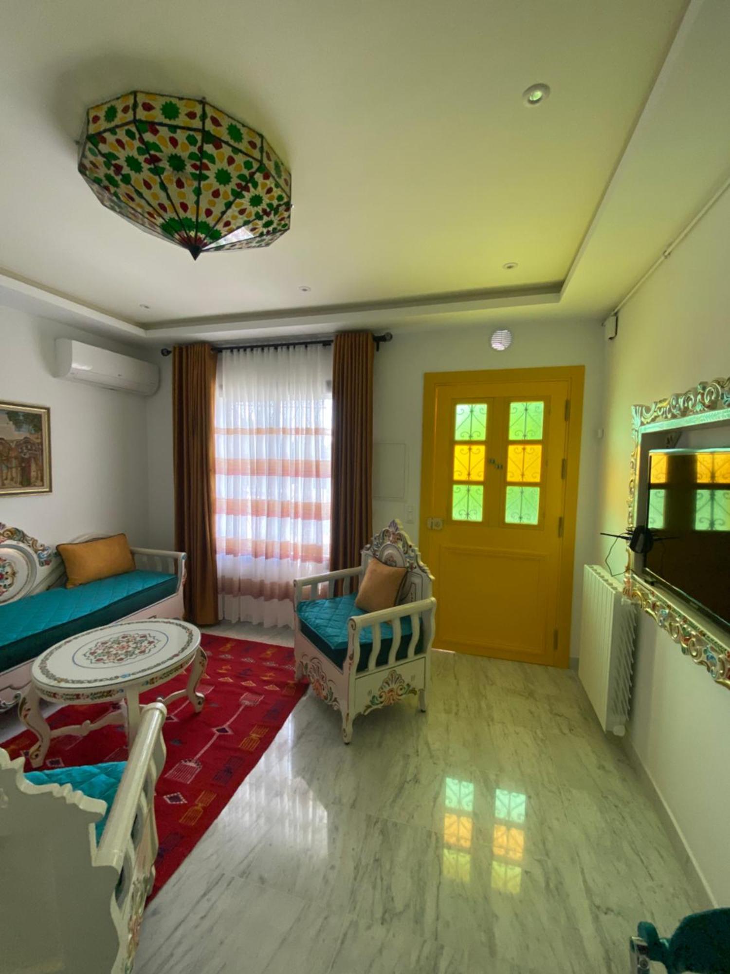 Marsa-Sidi Bousaid Cosy Authentic Apartment La Marsa Eksteriør bilde